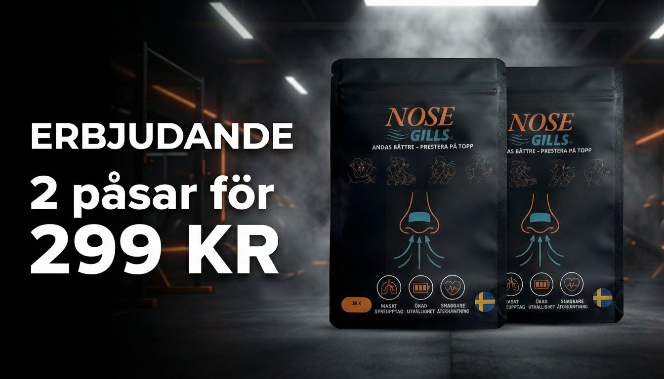 erbjudande nose gills näsremsor för träning