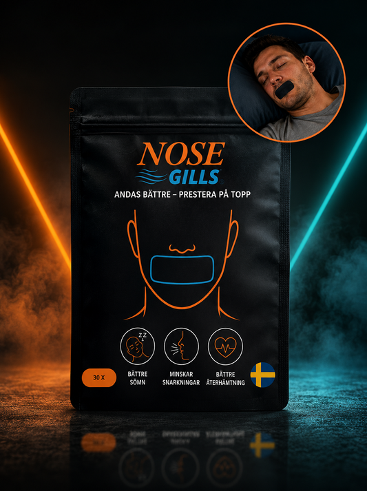 Nose Gills – Muntejp för bättre andning & sömn