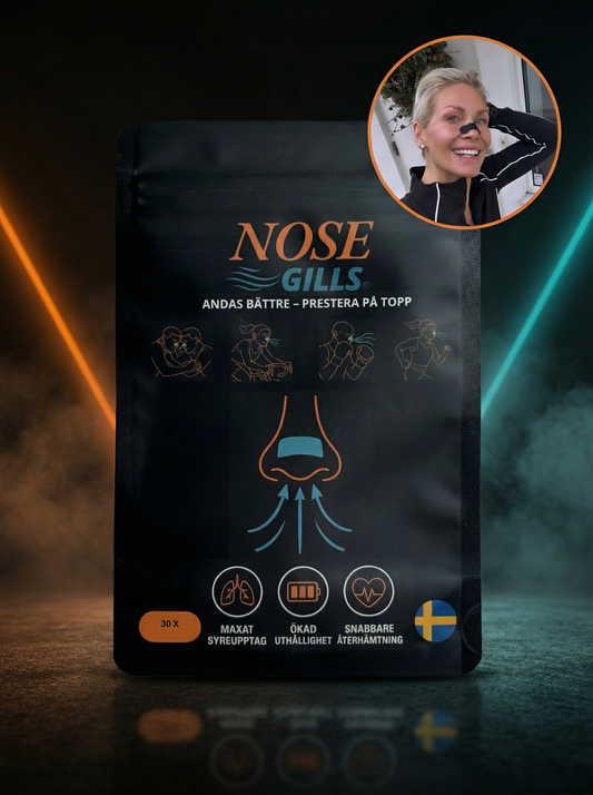 nose gills näsremsor för träning och sport förpackning framsidan 